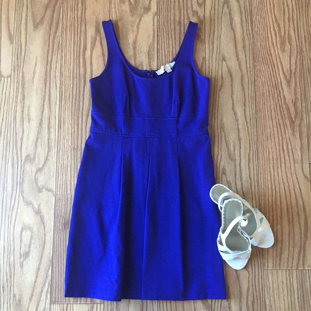 LOFT cobalt blue dress size 0P